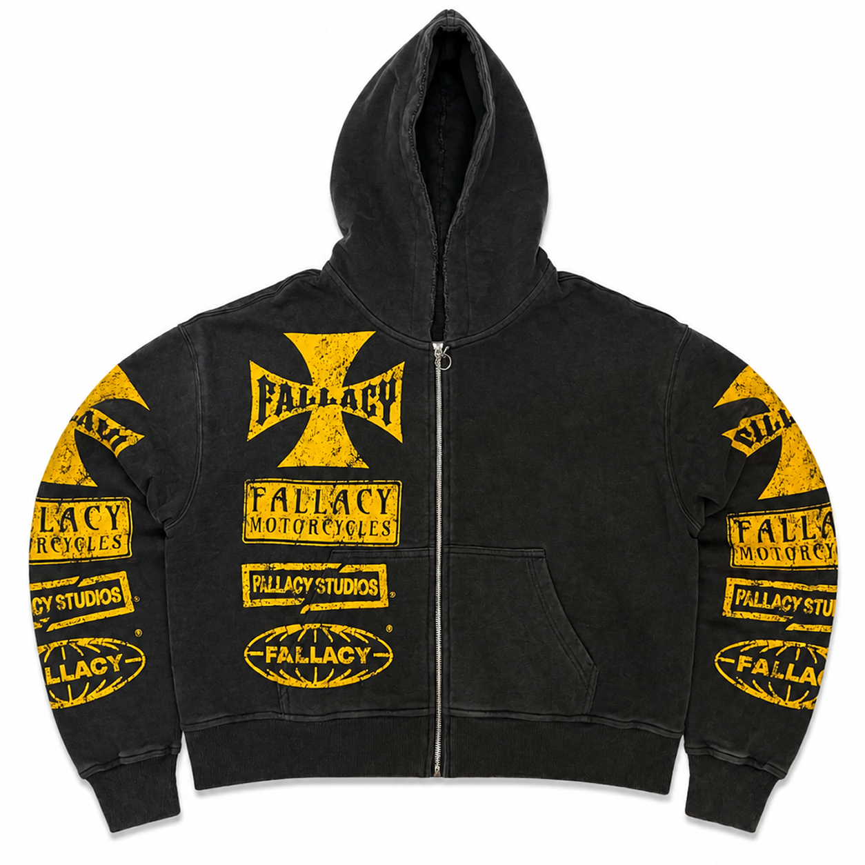 Multiple Logo Hoodie