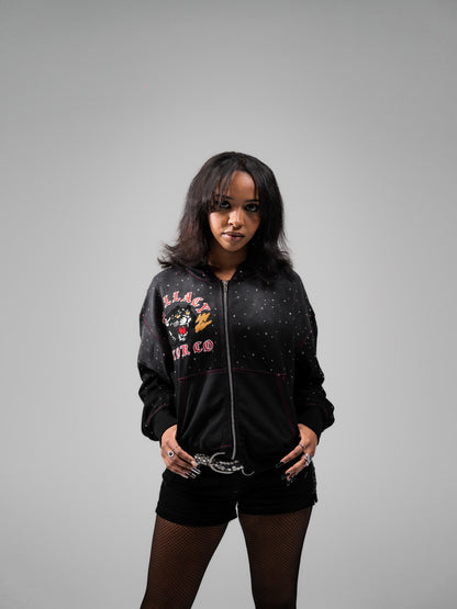 FALLACY Panther Motor Co Zip up