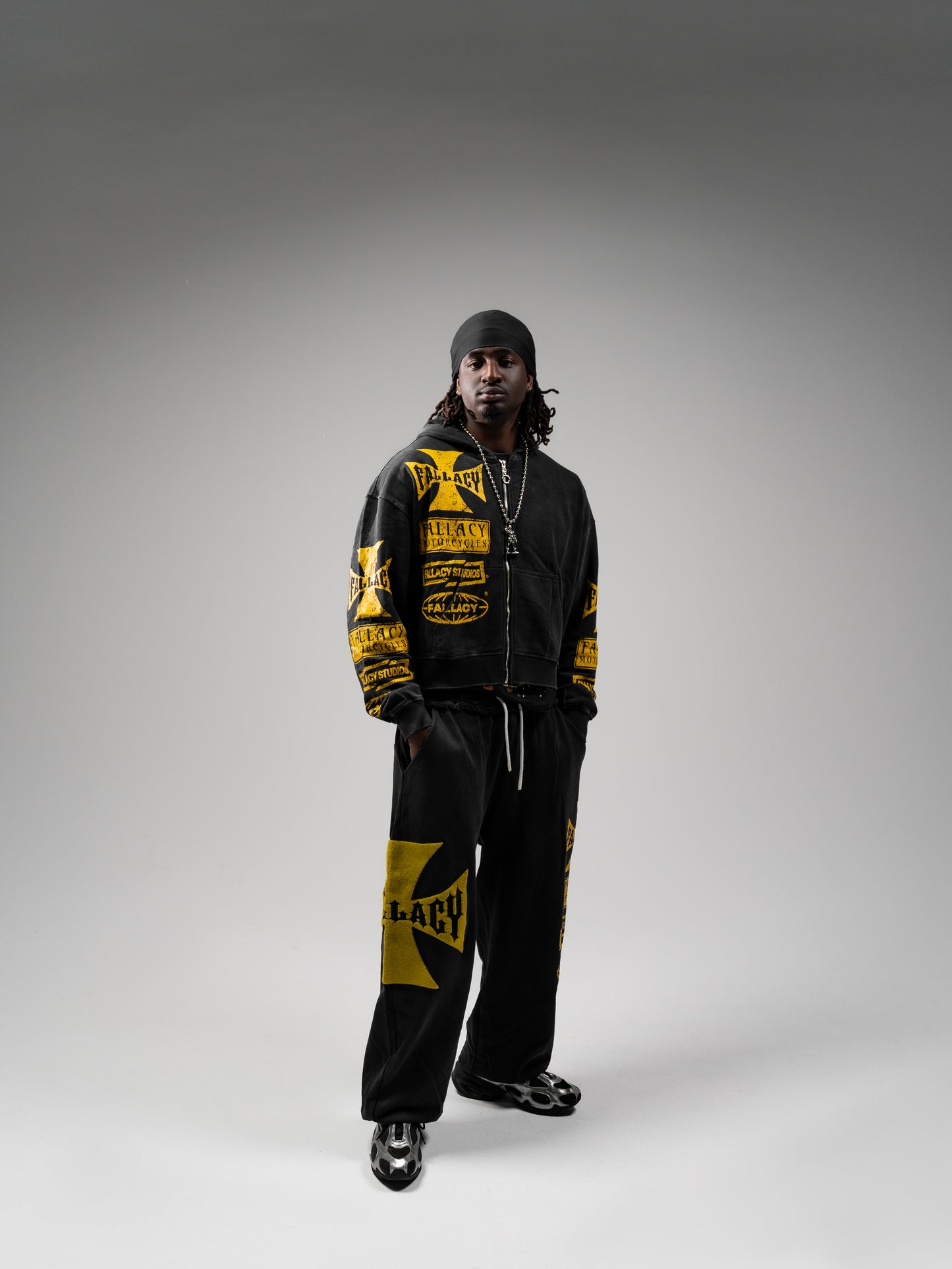 Multiple Logo Hoodie