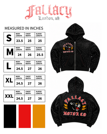 FALLACY Panther Motor Co Zip up